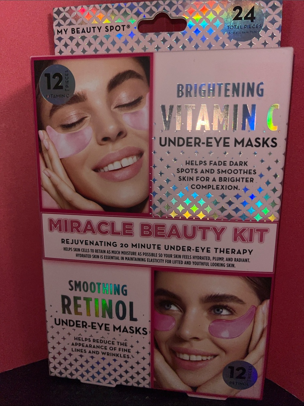 My Beauty Spot Under Eye Masks 24 pieces NEW